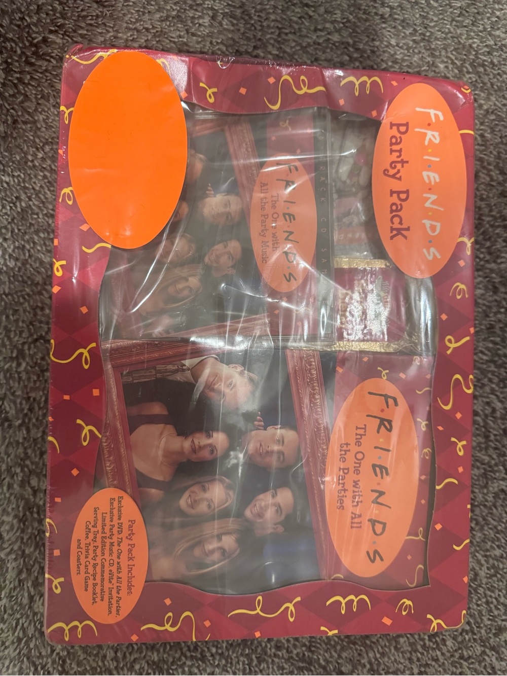 FRIENDS Collectors Set — party pack Design